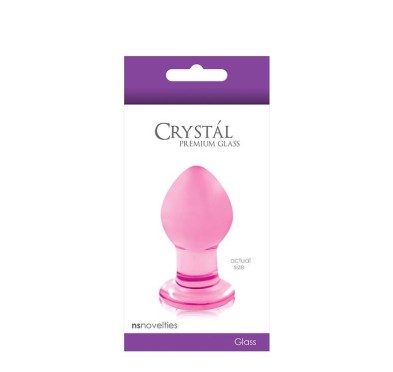 Plug-CRYSTAL SMALL PINK