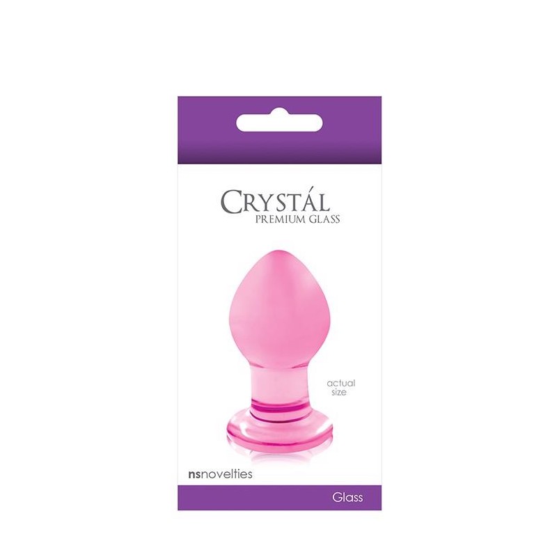 Plug-CRYSTAL SMALL PINK