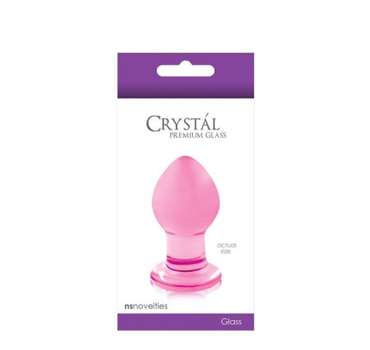 Plug-CRYSTAL SMALL PINK