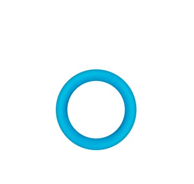 Pierścień-FIREFLY HALO MEDIUM BLUE