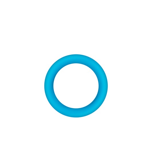 Pierścień-FIREFLY HALO LARGE BLUE