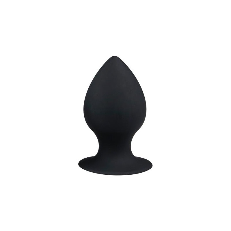 Duży okrągły korek analny plug z przyssawką 10cm Duży okrągły korek analny plug z przyssawką 10cm
