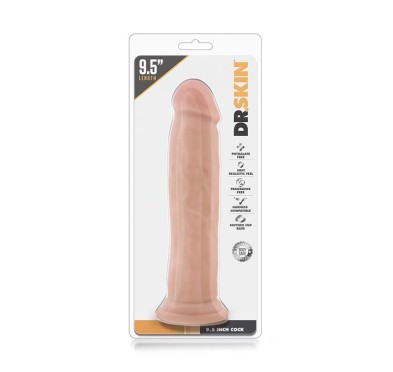 Dildo-dr. skin 9.5inch cock vanilla