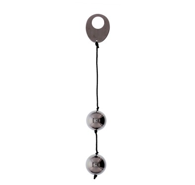 Kulki-DOMINO METALLIC BALLS -CHROME BLACK