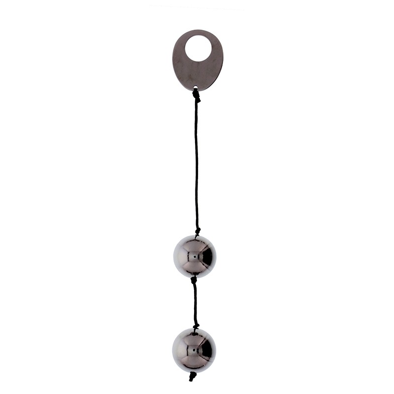 Kulki-DOMINO METALLIC BALLS -CHROME BLACK