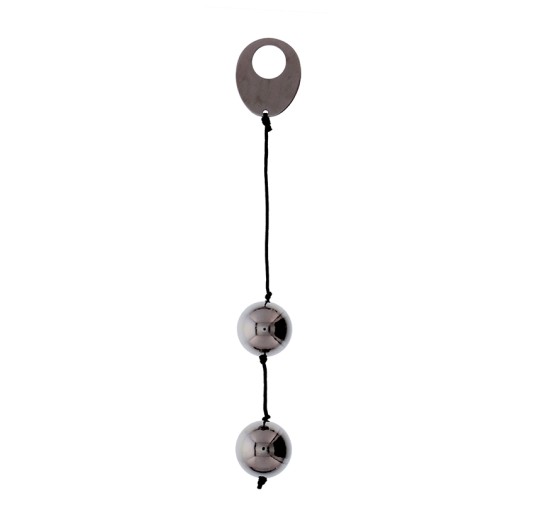 Kulki-DOMINO METALLIC BALLS -CHROME BLACK