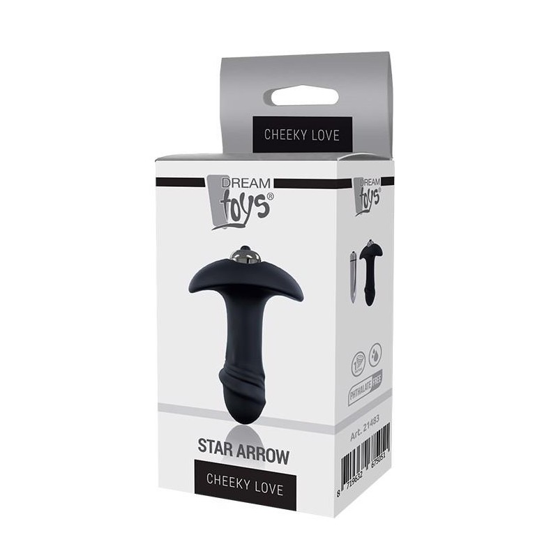 Plug/vibr-DREAM TOYS STAR ARROW SINGLE SPEED PLUG