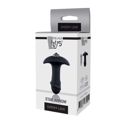 Plug/vibr-DREAM TOYS STAR ARROW SINGLE SPEED PLUG