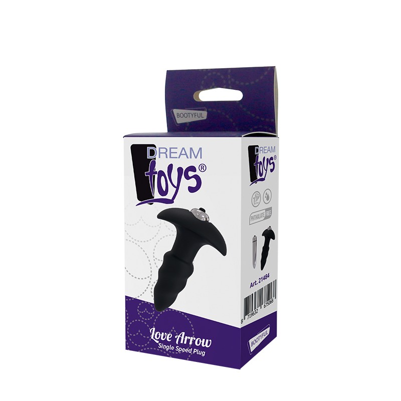 Wibrująca zatyczka analna korek do pupy buttplug Wibrująca zatyczka analna korek do pupy buttplug