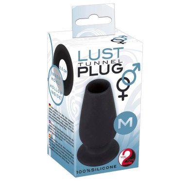 Otwarty korek analny plug tunel sex zatyczka 10cm