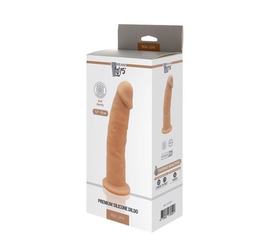 Dildo silikonowe realistyczny wygląd przyssawka