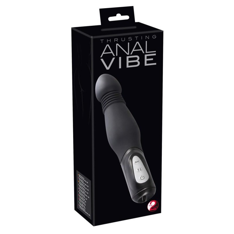 Analny penetrator do pupy wibrator z posuwisty Analny penetrator do pupy wibrator z posuwisty