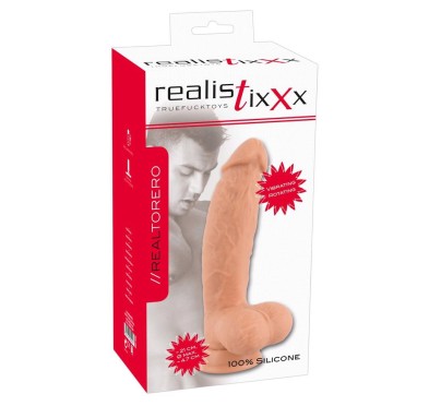 Wibrator penis przyssawka rotacja 21cm 10 trybów