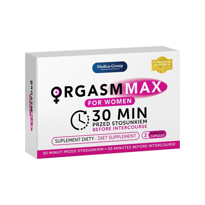 Tabletki na libido orgazm dla kobiet ORGASM MAX Tabletki na libido orgazm dla kobiet ORGASM MAX