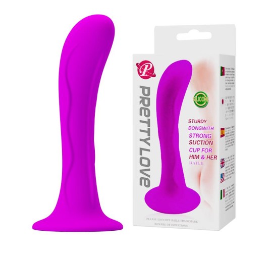 Plug analny silikonowy na przyssawce unisex korek