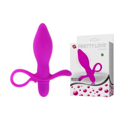 Uniwersalny wibrujący plug waginalny analny 13cm