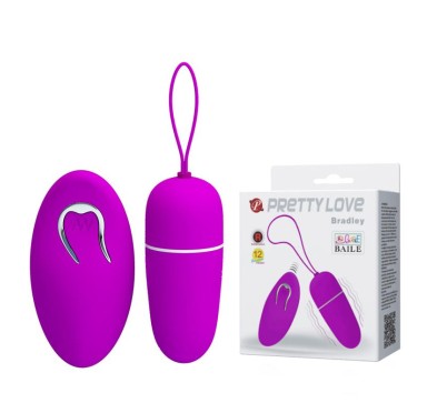 Klasyczne jajko wibrujące masażer waginalny pilot