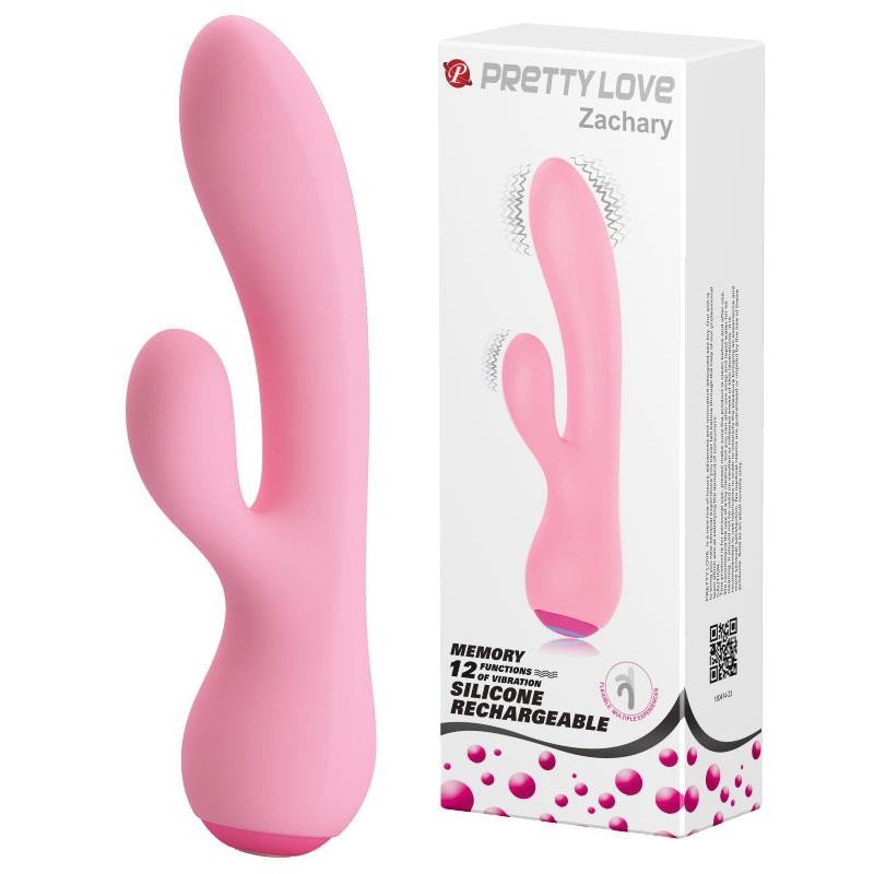 Elegancki silikonowy wibrator wielofunkcyjny 17cm Elegancki silikonowy wibrator wielofunkcyjny 17cm