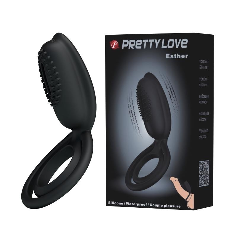 Podwójny pierścień penis jądra wibracje masażer Podwójny pierścień penis jądra wibracje masażer