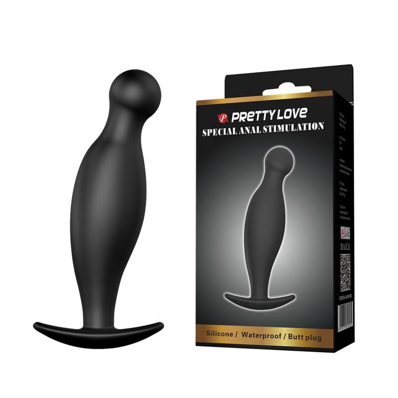 Dopasowany nieduży korek analny do prostaty 11cm Dopasowany nieduży korek analny do prostaty 11cm