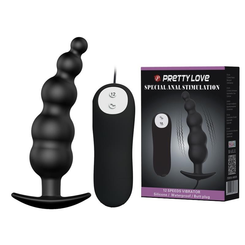Kulki sonda analna korek wibrujący 12 trybów 11cm Kulki sonda analna korek wibrujący 12 trybów 11cm