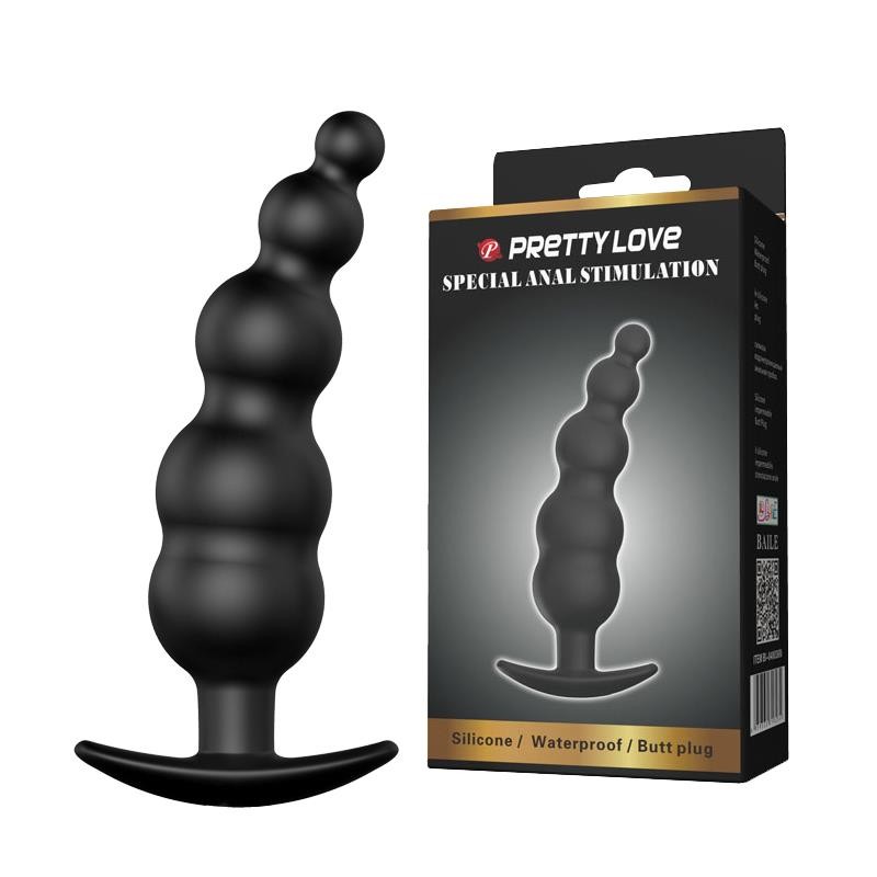 Wtyczka analna jak sonda kulki koraliki sex 11cm Wtyczka analna jak sonda kulki koraliki sex 11cm