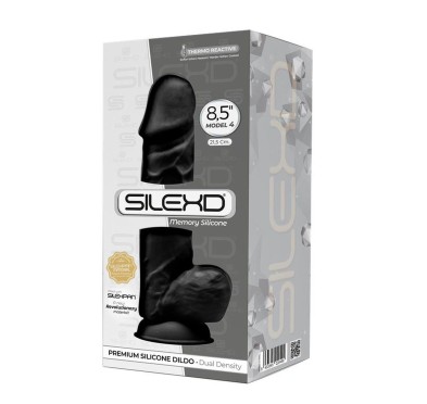 Silikonowe dildo sztuczny penis przyssawka 20,5 cm