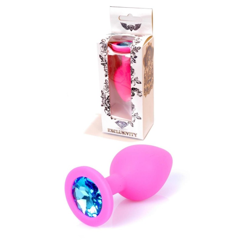 Mały korek analny sex plug silikonowy ozdobny 8cm Mały korek analny sex plug silikonowy ozdobny 8cm