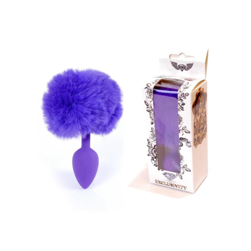 Ogonek króliczy korek analny plug ozdobny mały 6cm Ogonek króliczy korek analny plug ozdobny mały 6cm