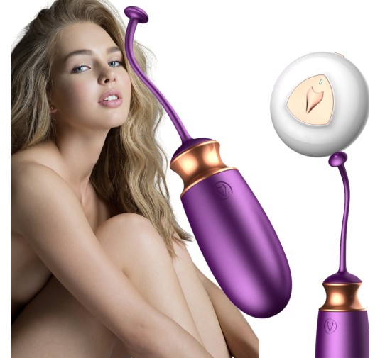 Ogrzewane wibrujące jajeczko masażer waginy 10tryb