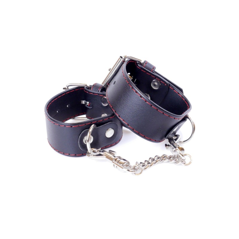 Kajdanki skórzane krępowanie wiązanie bdsm bondage Kajdanki skórzane krępowanie wiązanie bdsm bondage
