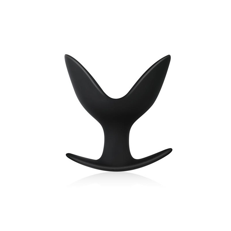 Korek analny zatyczka czarna plug silikonowy 11 cm Korek analny zatyczka czarna plug silikonowy 11 cm