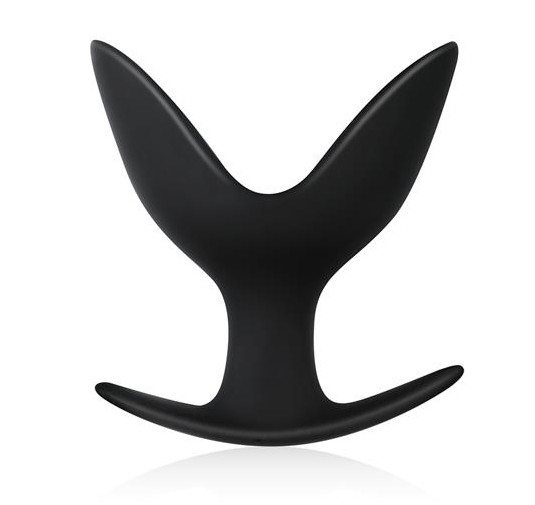 Korek analny zatyczka czarna plug silikonowy 11 cm