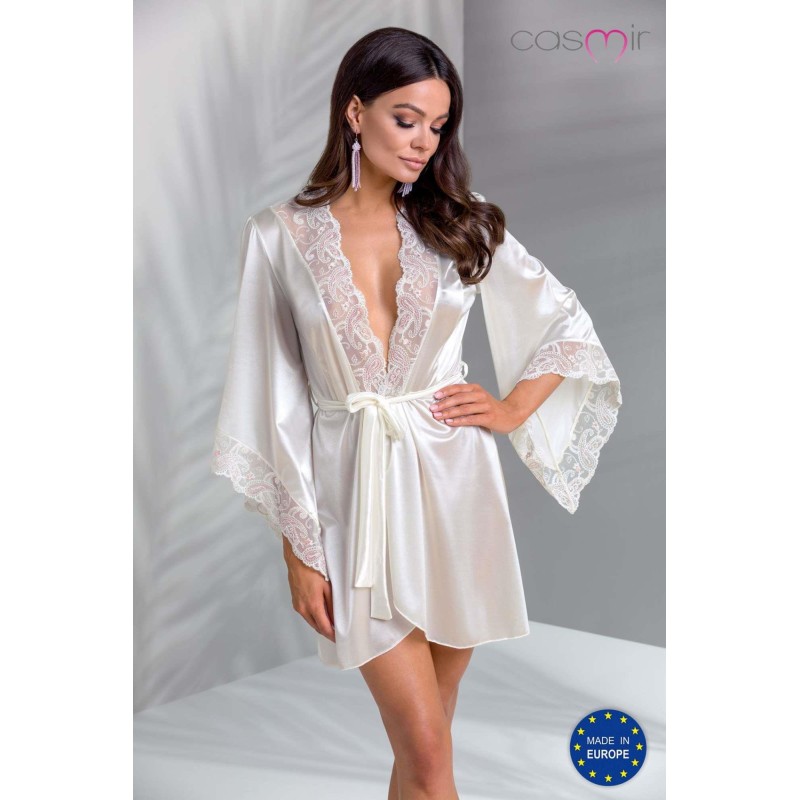 Bielizna-INOE PEIGNOIR ecru S/M - Casmir