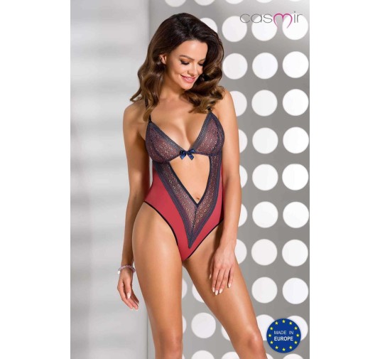 Bielizna-SYLVIANE BODY coral XXL/XXXL - Casmir