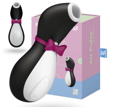 PINGWINEK MASAŻER ŁECHTACZKI SATISFYER PENGUIN PRO