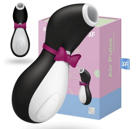 PINGWINEK MASAŻER ŁECHTACZKI SATISFYER PENGUIN PRO