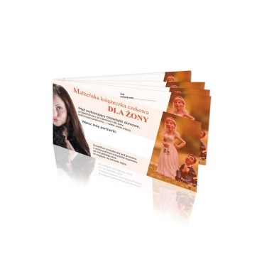 Małżeńska książeczka czekowa gra erotyczna dla par