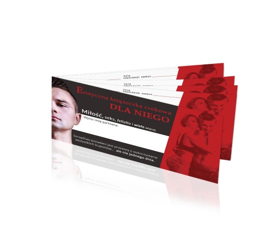 Erotyczna książeczka czekowa dla niego gra dla par