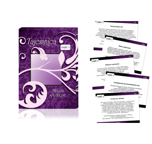 Polecenia karty erotyczne gra dla par tajemnica 1