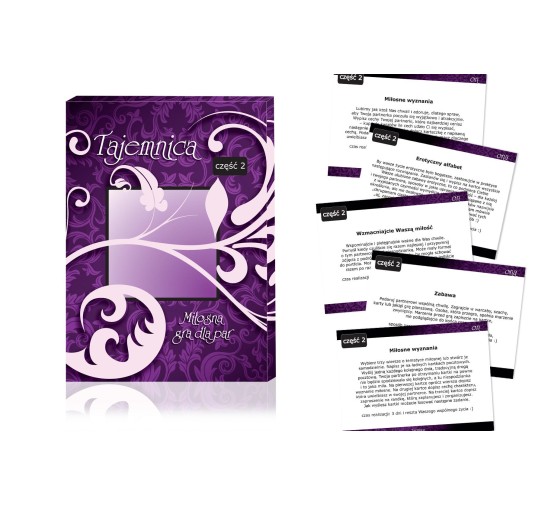 Polecenia karty erotyczne gra dla par tajemnica 2