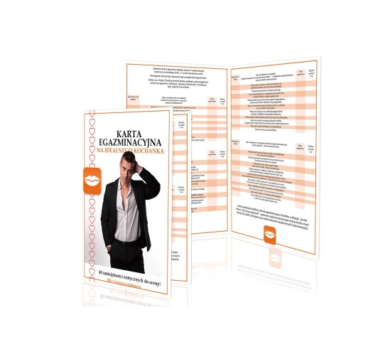 Sex karta egzaminacyjna na idealnego kochanka gra