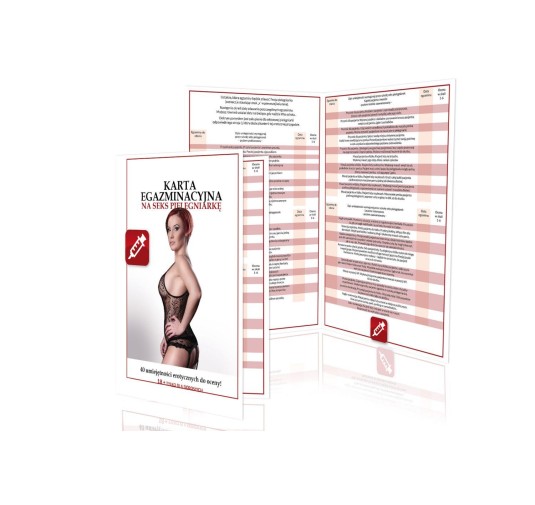 Gra karta egzaminacyjna na seks pielęgniarkę