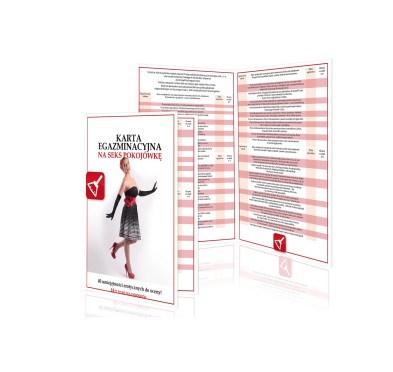 Erotyczna karta egzaminacyjna na sex pokojówkę