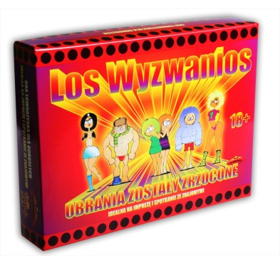 Zestaw 4 gry rozbierane imprezowa los wyzwanios