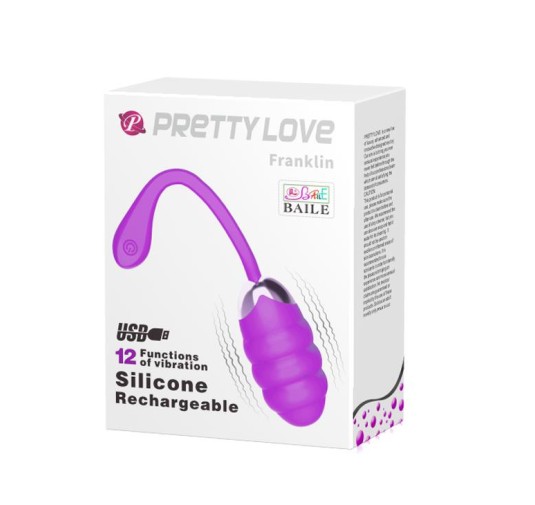 Ładowane jajeczko stymulujące orgazmowe kegla usb