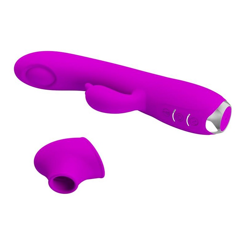 Wibrator ssanie piersi łechtaczki punkt g sex 19cm Wibrator ssanie piersi łechtaczki punkt g sex 19cm