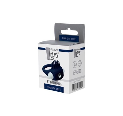 RINGS OF LOVE STIMU RING BLUE