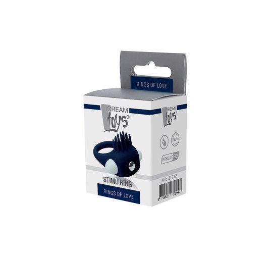 RINGS OF LOVE STIMU RING BLUE