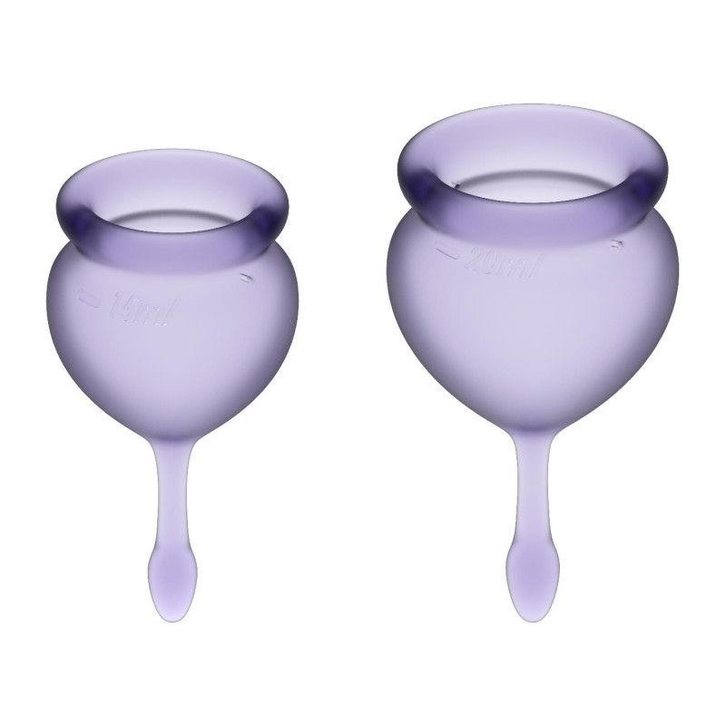 Kubeczki menstruacyjne Satisfyer Feel Good 15 25ml Kubeczki menstruacyjne Satisfyer Feel Good 15 25ml